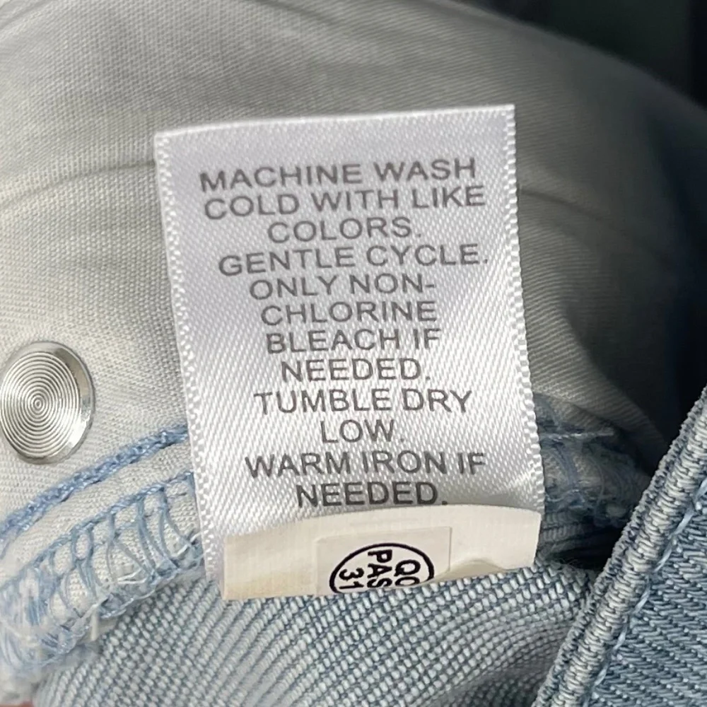 NWT J.Jill Denim Light Blue (Oxfordwash) Cropped Ankle Jeans sz 10 - Picture 10 of 10